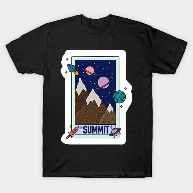 Summit T-Shirt by astroashleeart